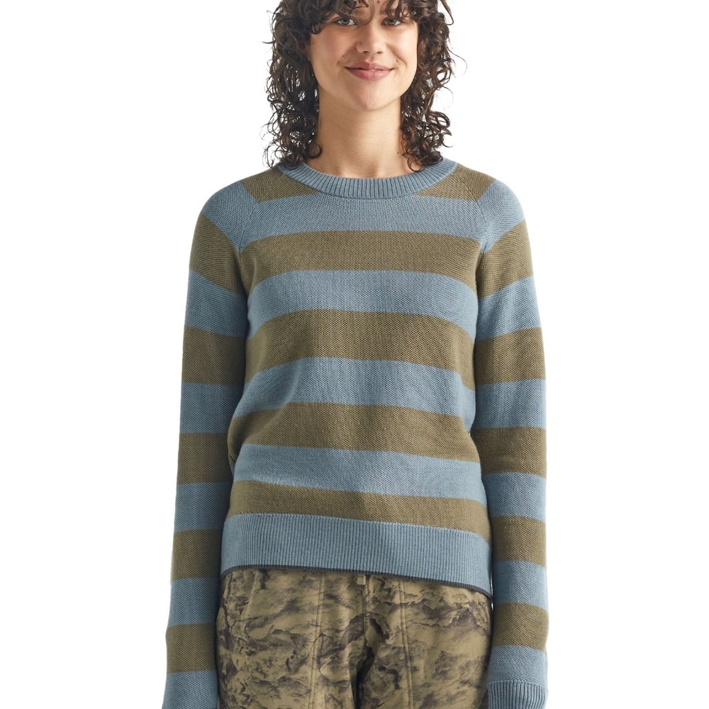 Icebreaker Cool=Lite women's merino utility explore crewe sweater size M medium - Picture 1 of 8